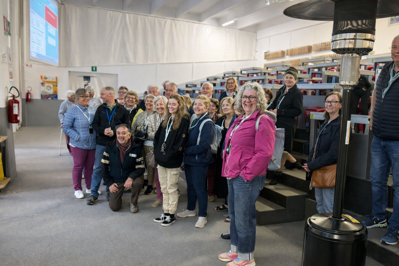 Delegazione di Monaco in visita al Mercato dei fiori di Sanremo